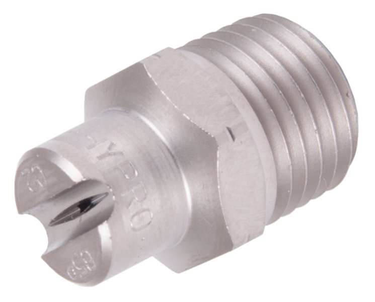 High Pressure 1/4'' BSP Stainless Steel Nozzle 65 Degree 30 Orifice